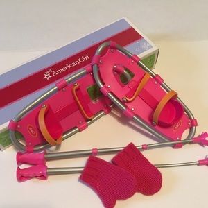 American Girl doll snowshoe set